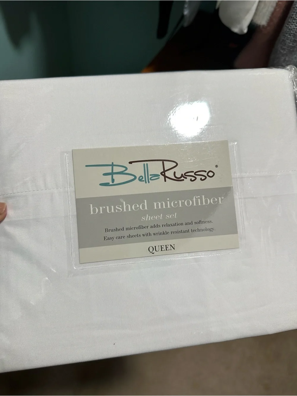 Bella Russo Brushed Microfiber Sheet Set Queen